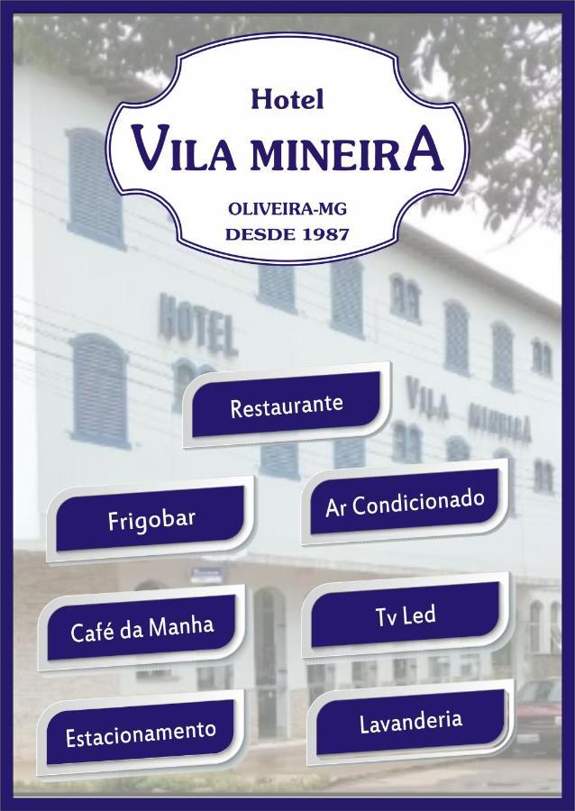 Hotel Vila Mineira Oliveira  Exterior foto